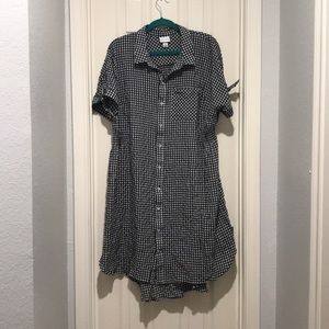 Ava & Viv Button Up Dress - Like New!!